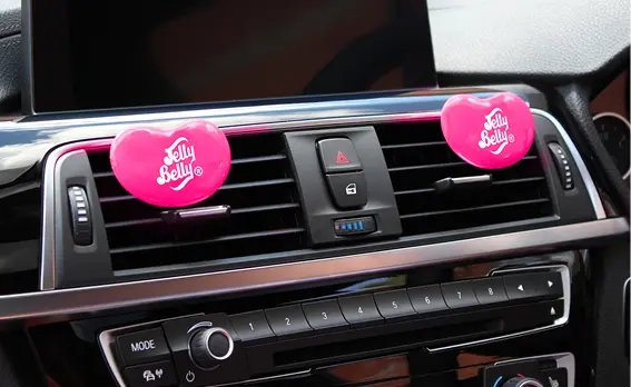 Jelly Belly Vent Duo - Tutti Frutti 2 luftfriskere med ventilasjonsklips 