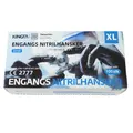 Nitrilhansker 6.0g Sort - 100stk Slitesterke og komfortable engangshanske
