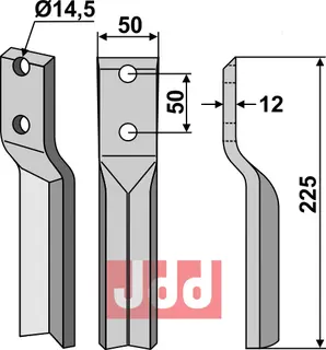 Fres kniv Krone