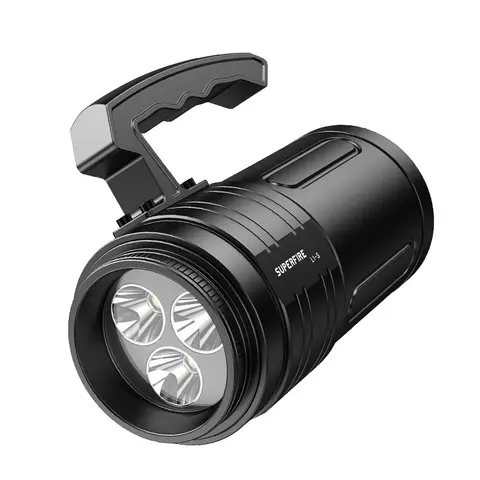 Superfire L1-S 10500 lumen spotlight Ekstremt lyssterk h&#229;ndholdt s&#248;kelykt
