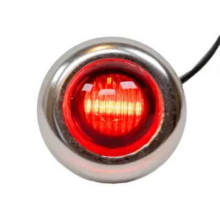 Lite Lumary markeringslys Rød farge for 12 volt
