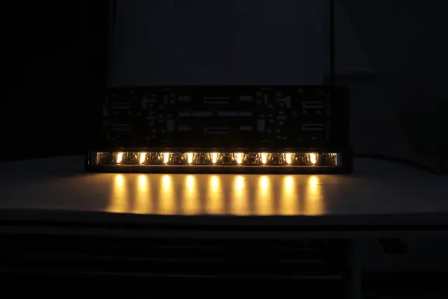 LUMARY Fusion 100 Ledbar med skiltplate Med høyde justering og DT4 kontakt 
