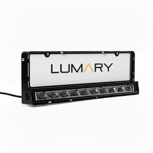 Lumary Fusion 100 LEDbar med skiltplate Hhøydejustering |  DT4 kontakt | Parklys 