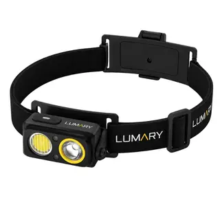 Lumary Edge HL 800 hodelykt Oppladbar | 800 lumen