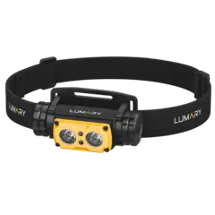 Lumary Edge HL 2000 hodelykt Oppladbar | 2000 lumen