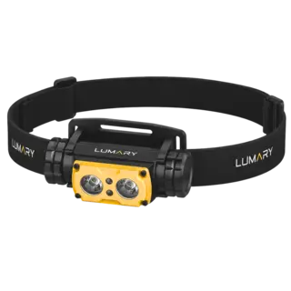 Lumary Edge HL 2000 hodelykt Oppladbar | 2000 lumen