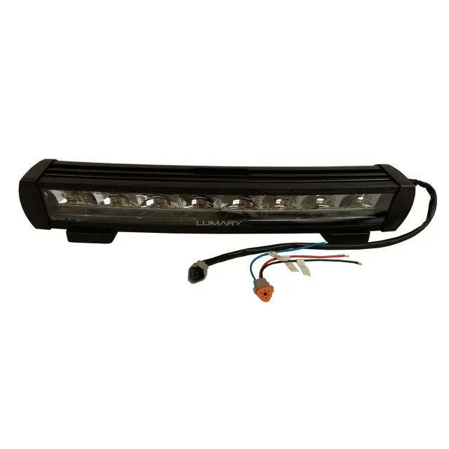 Lumary kurvet LED-bar ekstralys pakke Komplett med kabelsett og braketter 