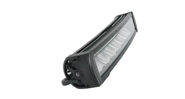 Lumary kurvet LED-bar ekstralys pakke Komplett med kabelsett og braketter 