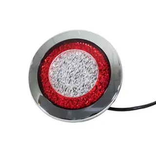 LED baklykt 24 volt for innfelling 3 &#229;rs garanti | Chrome ring