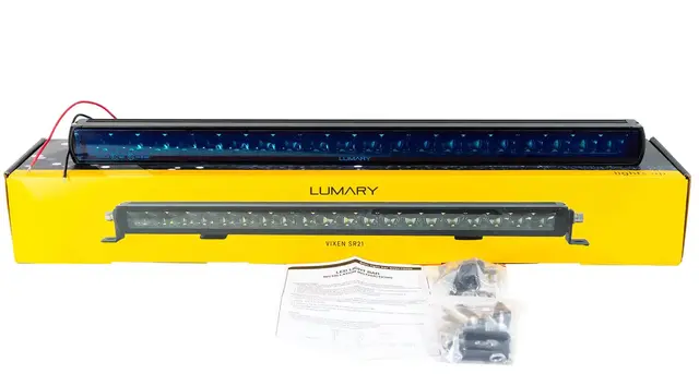 LEDbar Lumary Vixen SR21 fjernlys | Black Edition | Slank og lyssterk