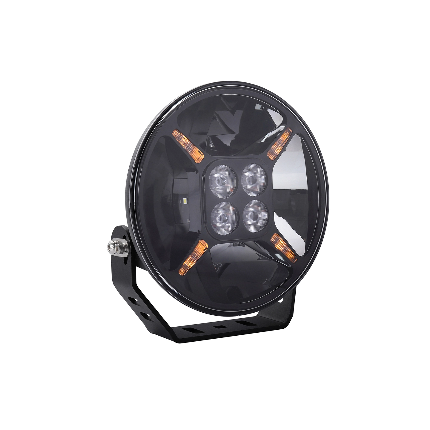 Lumary Cronos 100, 7" ekstralys 7800 lm Black edition med dual posisjonslys