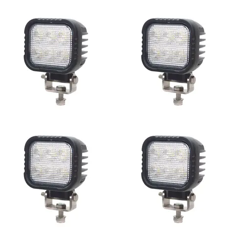 Arbeidslys Lumary Rotate 60 Firkantet Flood, 5100 lm, 5500K for 12 og 24 volt