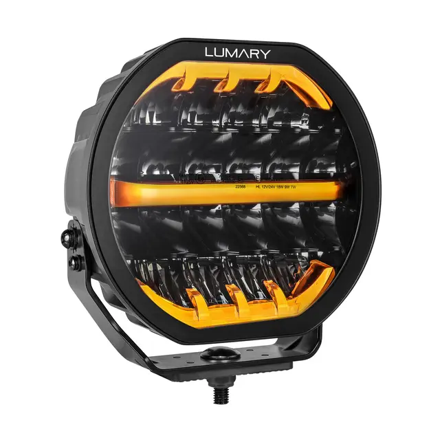 Lumary Cronos 9" GEN 3 ekstralys 9" ekstralys | Hvitt og oransje parklys 