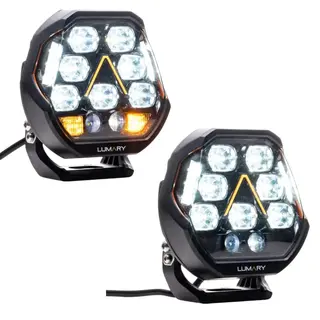 Lumary Illuminator 150 7" 150 watt, 10600 lm, parklys og sidelys