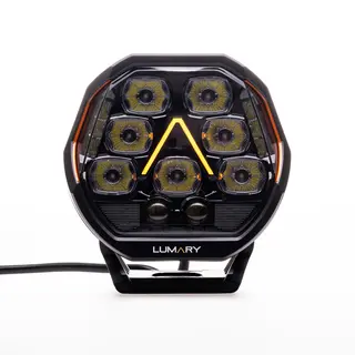 Lumary Illuminator 7" 150 watt, 10600 lm, parklys og sidelys.