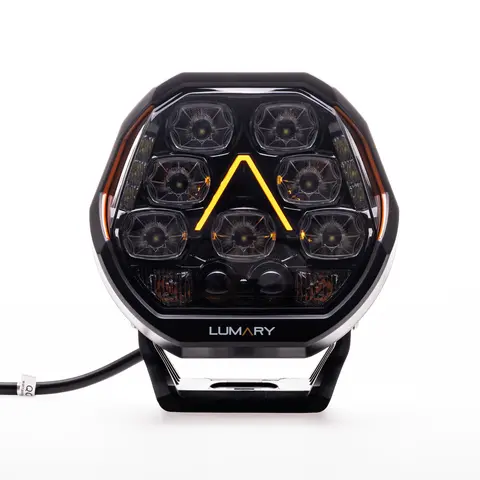 Lumary Illuminator 7" med varsellys Varsellys, 150 watt 10600 lm 523m @ 1lux
