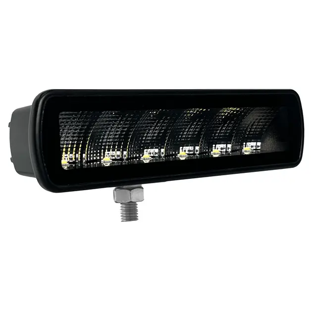 8 stk Lumary Corax 30-X bredt arbeidslys Sort optikk med Osram LED 