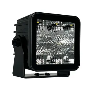 Lumary Corax 40-X kvadratisk arbeidslys Sort optikk med Osram LED