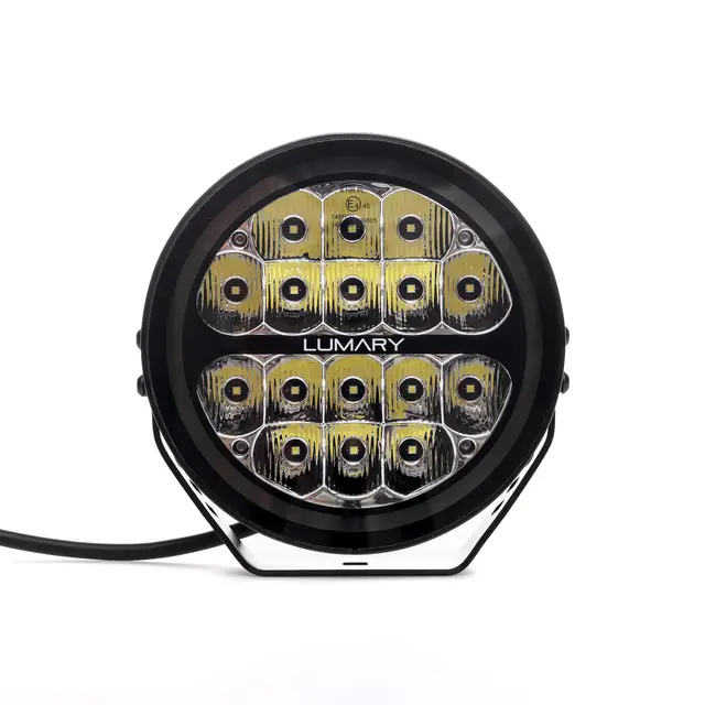 Lumary Nova 80, 7" ekstralys med parklys 80 watt,1 lux på 492m 