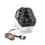 Lumary Illuminator 200 9&quot; ekstralys 200 watt, hvit med varsellys og sidelys
