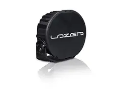 Lazer® Sentinel Sort deksel med logo til Lazer Sentinel® 9"