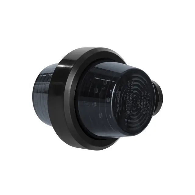 To-farget markeringslys med skrå arm Med 10 stk LED, 12 og 24V, universal 