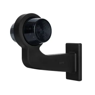 To-farget markeringslys med skrå arm Med 10 stk LED, 12 og 24V, høyre side