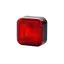 Kvadratisk rødt sidemarkeringslys Med 4 stk LED, 12 og 24V