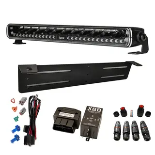 Luxu Vibe 125 Ledbar komplett sett Med feste, kabelsett og XBB