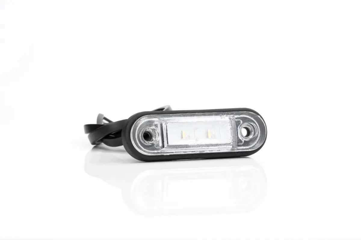 Fristom Hvitt LED markeringslys 12-24V