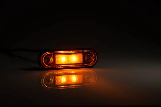 Fristom Gult LED markeringslys EMC-sertifisert 