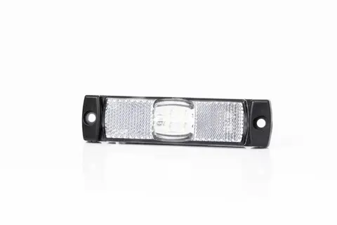 Fristom Hvitt LED markeringslys ECE E9, EMC-sertifisert