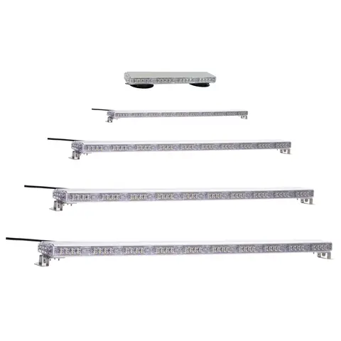 Lumary Blaze Varsellysbjelke Silver Line 52cm-147cm nattsenking, Nano