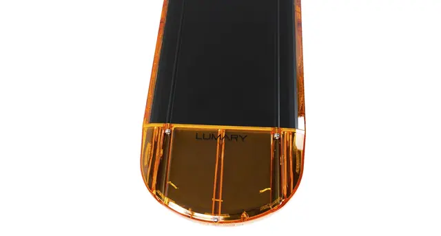 Varsellysbjelke LUMARY Guardian 106cm Black line med oransje glass