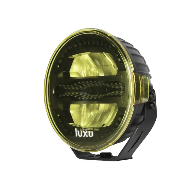 Luxu Linse Deksel Gult Vibe 7" For bedre sikt i krevende kjøreforhold 