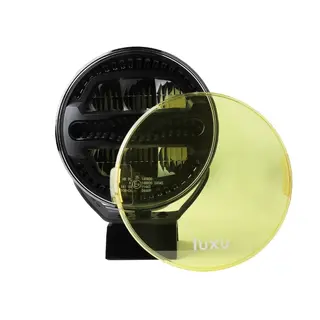 Luxu Linse Deksel Gult Vibe 7" For bedre sikt i krevende kjøreforhold