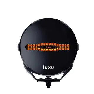 Luxu Linse Deksel Sort Vibe 7" Beskytter lampen | Park og varsellys
