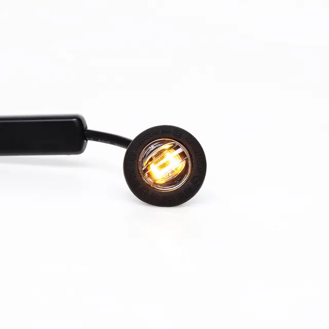 Lumary Nyx posisjon- og varsellys amber Med alle godkjenninger for 19mm hull 