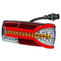 Carmen multifunksjonell h&#248;yre baklykt 12 og 24V, 83 LED, 7 funksjoner