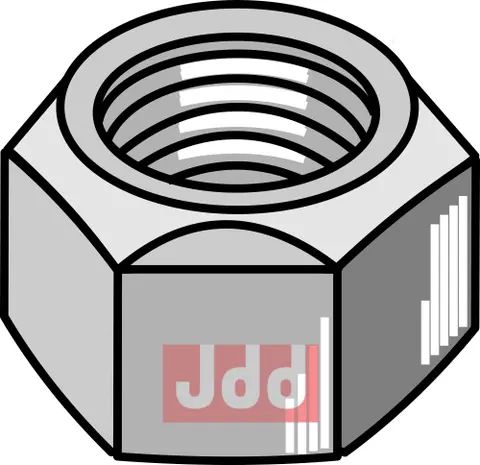 L&#229;semutterM10 - DIN980 galv. 10.9