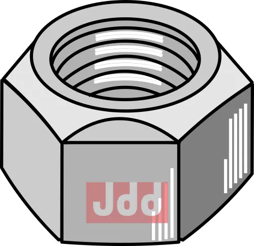 LåsemutterM14x2 - DIN980 galv. 10.9 - JDD Utstyr