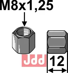 Mutter M8x1,25 - 10.9