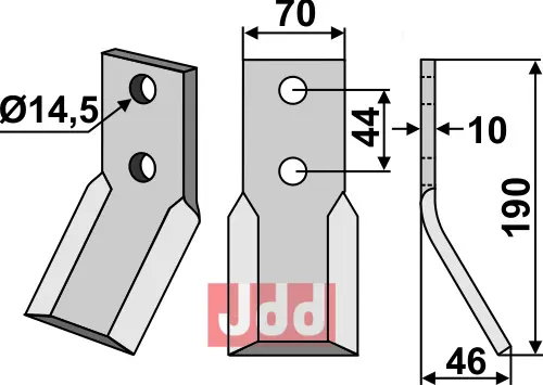 Fres kniv - JDD Utstyr