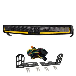 Lumary No Glare 180 Komplett sett Ledbar med feste og kabelsett