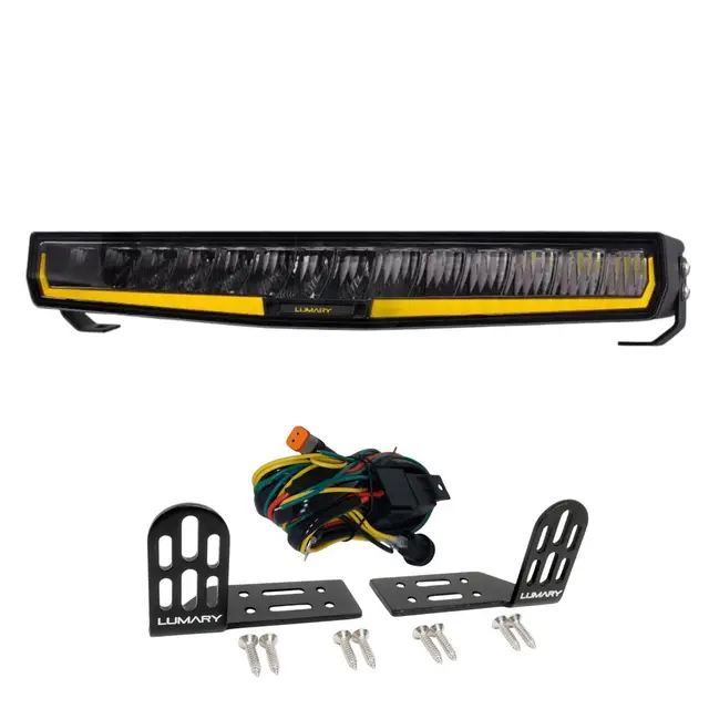 Lumary No Glare 180 Komplett sett Ledbar med feste og kabelsett 