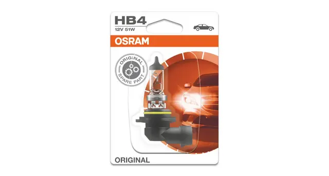 Osram  9006 12v  51w  Halogen pære - JDD Utstyr