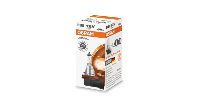 Osram H8 12 volt 35W halogen pære - JDD Utstyr