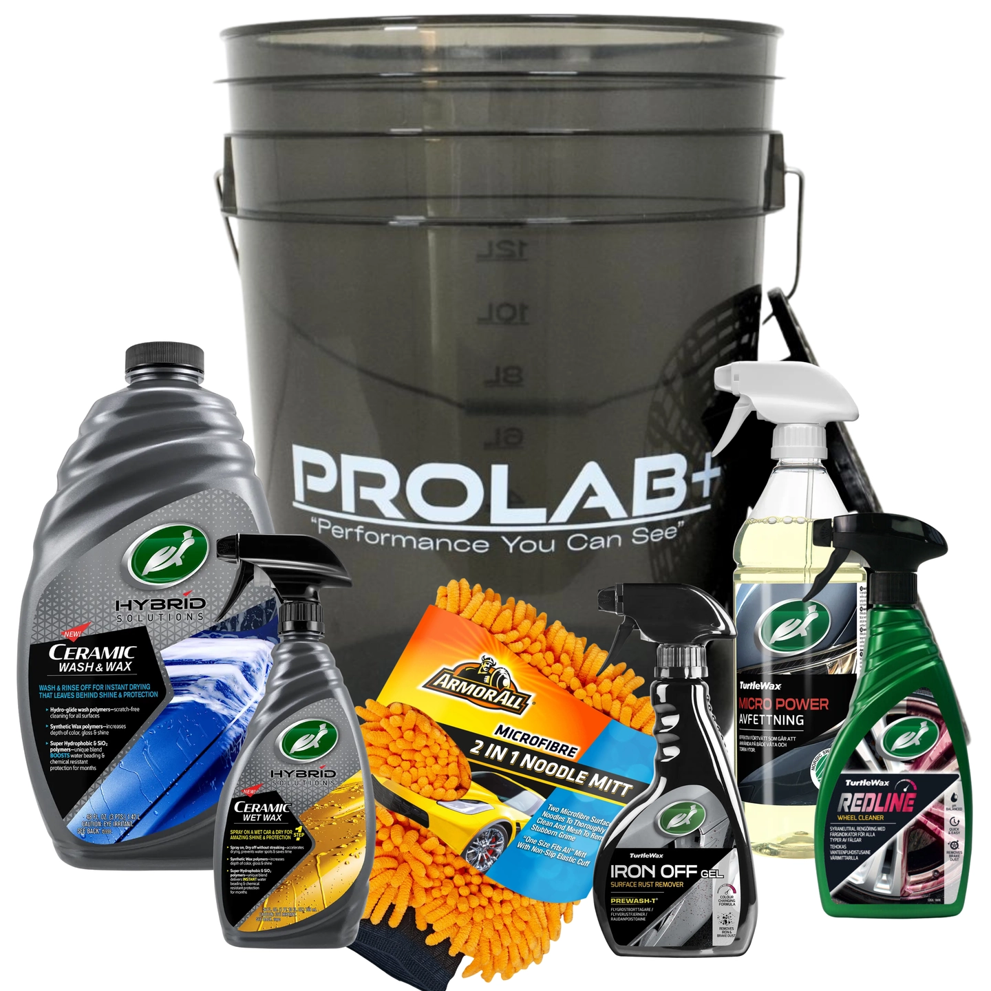 Turtle Wax komplett bilvaskpakke Effektiv og rask vask og beskyttelse!