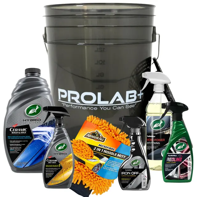 Turtle Wax komplett bilvaskpakke Effektiv og rask vask og beskyttelse! 