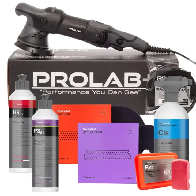 Prolab+ komplett poleringspakke For den veldig grundig jobben 